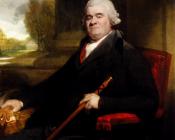 乔治 罗姆尼 : Portrait Of Sir Benjamin Truman